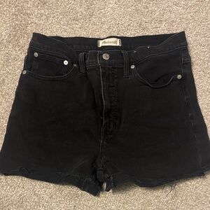 Madewell Women's Dark Denim Jean Shorts